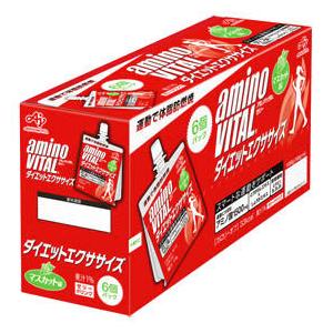 味の素 アミノバイタル ダイエットエクササイズ (180g×6個) ゼリー飲料 アミノ酸 食物繊維 ...