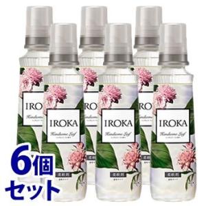 《セット販売》　花王 イロカ ハンサムリーフの香り 本体 (570mL)×6個セット 柔軟剤 IROKA｜kusurinofukutaro