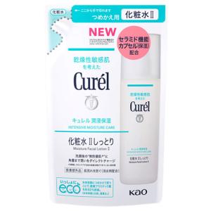 花王 キュレル 潤浸保湿 化粧水 II 2 しっとり つめかえ用 (130mL) 詰め替え用 curel　医薬部外品｜kusurinofukutaro