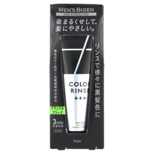 ホーユー メンズビゲン カラーリンス トリプルプラス ナチュラルブラック (120g) 白髪染め