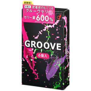 オカモト GROOVE グルーヴ (6個入) コンドーム スキン　管理医療機器｜kusurinofukutaro