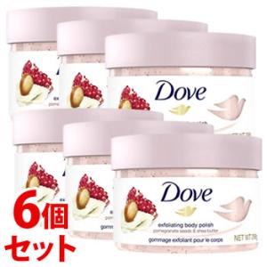 《セット販売》　ユニリーバ ダヴ クリーミースクラブ ザクロ＆シアバター (298g)×6個セット Dove｜kusurinofukutaro