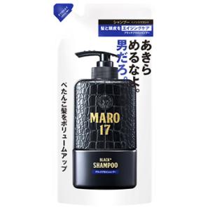 ストーリア MARO17 マーロ17 ブラックプラス シャンプー つめかえ用 (300mL) 詰め替え用 男性用 ノンシリコンシャンプー｜kusurinofukutaro