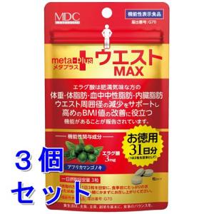メタプラス ウエストマックス 15日分 機能性表示食品 ( 45粒入