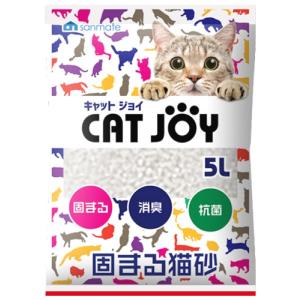 サンメイト CAT JOY 固まる猫砂 (5L) ベントナイト 猫用トイレ砂｜kusurinofukutaro