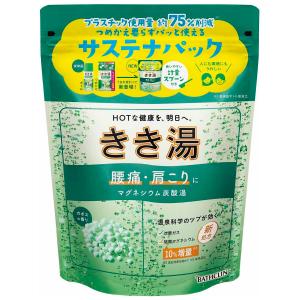 バスクリン きき湯 マグネシウム炭酸湯 カボスの香り (360g) 薬用入浴剤　医薬部外品｜kusurinofukutaro