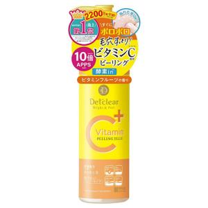 明色化粧品 DETクリア ブライト＆ピール ピーリングジェリー ビタミンフルーツの香り (180mL) ピーリング 毛穴角質ケア｜kusurinofukutaro