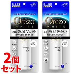 《セット販売》　※ツルハグループ限定※　ロート製薬 Orezo オレゾ ホワイト パーフェクトスプレ...