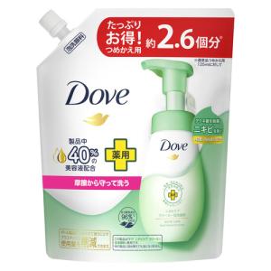 ユニリーバ ダヴ ニキビケア クリーミー泡洗顔料 大サイズ つめかえ用 (320mL) 詰め替え用 Dove　医薬部外品｜kusurinofukutaro