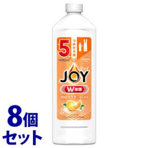 《セット販売》　P&amp;G 除菌ジョイコンパクト オレンジの香り 特大 つめかえ用 (670mL)×8個...