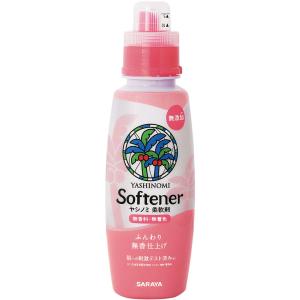 サラヤ ヤシノミ 柔軟剤 本体 (520mL) 柔軟仕上げ剤 無香料 無着色｜kusurinofukutaro