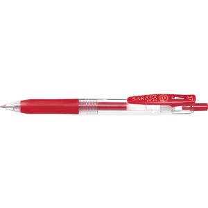 ゼブラ サラサクリップ 0.7mm 赤 ジェルボールペン JJB15-R (1本) ボールペン｜kusurinofukutaro