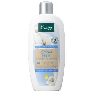クナイプ バスミルク コットンミルクの香り (480mL) 入浴剤 シアバター配合 保湿ケア KNEIPP｜kusurinofukutaro