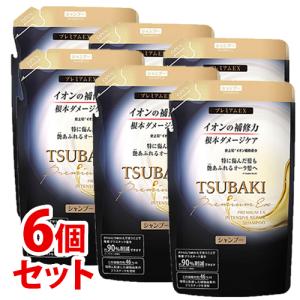 《セット販売》　ファイントゥデイ TSUBAKI ツバキ プレミアムEX インテンシブリペア シャンプー つめかえ用 (330mL)×6個セット 詰め替え用｜kusurinofukutaro