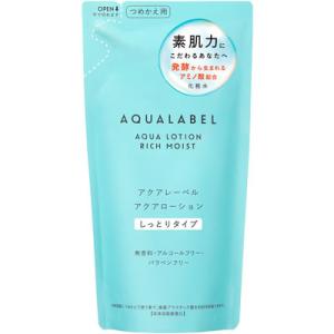 資生堂 アクアレーベル アクアローション しっとり つめかえ用 (180mL) 詰め替え用 化粧水｜kusurinofukutaro