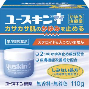 【第3類医薬品】カサカサ肌のかゆみに！ユースキン製薬 ユースキンアイ 110g｜kusurinokiyoshi