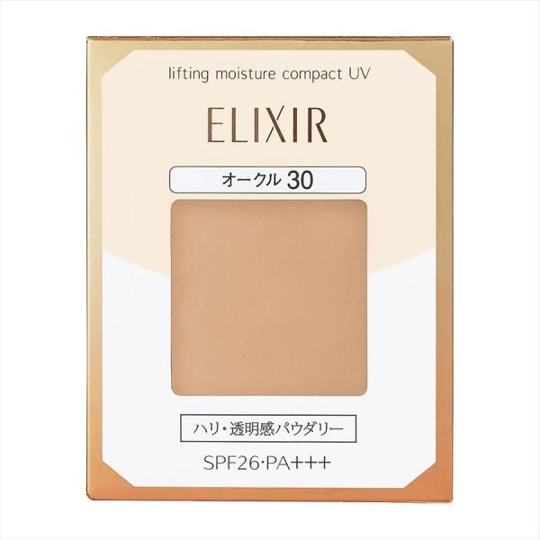 エリクシールシュペリエルリフティングモイスチャーパクト　ＵＶ（レフィル）オークル30