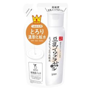 SANAサナとってもしっとり化粧水 高純度豆乳イソフラボン つめかえ用180ml なめらか本舗 しっとり化粧水 NC つめかえ用 180ml 詰め替え パウチ