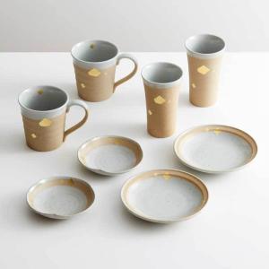 九谷焼 青粒五彩唐草 9点セット 【吉右衛門窯 限定セット】 おしゃれ