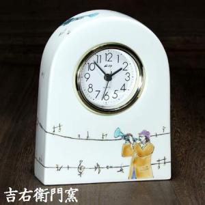 NO-M6503 日新時計工業株式会社 マスタークオーツ 高級水晶置時計