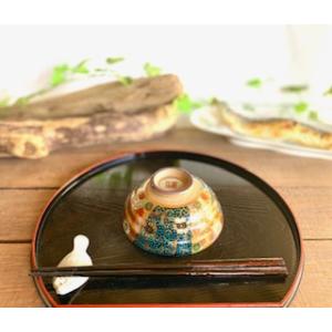 九谷焼 来客用 湯呑み 5客セット 金七宝 高級 和食器 湯呑み茶碗 : 和