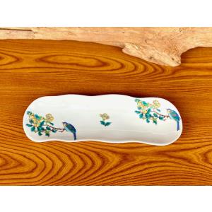 九谷焼 作家物 ヒラメの陶器製大皿 魚型皿 飾り皿 和食器 作家の色紙付き 九谷焼 作家物 ヒラメの陶器製大皿 魚型皿 飾り皿 和食器 作家の色紙