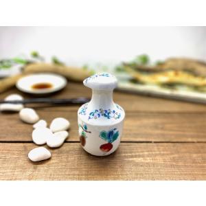 九谷焼 高級 陶磁器 醤油差し 椿に鳥 (Kutani Soy Sauce Dispenser)汁