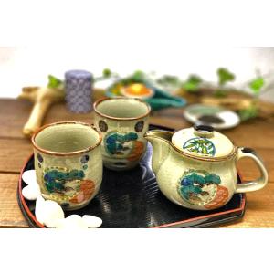 九谷焼 高級 陶磁器 湯呑 大 椿に鳥 裏絵(Kutani teacup)おしゃれ