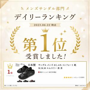 サンダル メンズ 靴 黒 ブラック ブラウン ...の詳細画像1