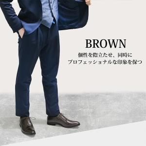 ビジネスシューズ メンズ 本革 革靴 国産 日...の詳細画像3