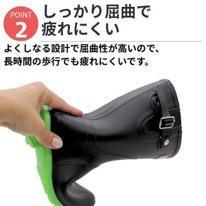 レインブーツ キッズ ジュニア 子ども 長靴 ...の詳細画像2