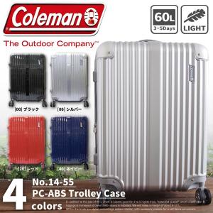 Coleman コールマン キャリーケース 14-55 PC/ABS Trolley Case メンズ レディース｜kutsu-nishimura