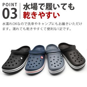 サンダル メンズ 靴 2WAY 軽量 軽い サ...の詳細画像3