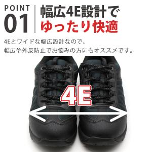 ダンロップ 靴 スニーカー メンズ 防水 幅広...の詳細画像1