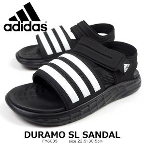 アディダス adidas スポーツサンダル DURAMO SL SANDAL FY6035 メンズ レディース サンダル ジュニア 歩きやすい｜kutsu-nishimura