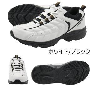 スニーカー メンズ 靴 白 黒 幅広 ホワイト...の詳細画像5