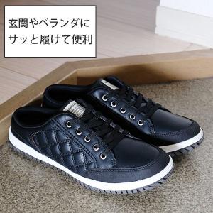 スリッポン メンズ かかとなし 靴 サンダル ...の詳細画像3