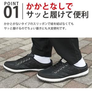 スリッポン メンズ かかとなし 靴 サンダル ...の詳細画像4