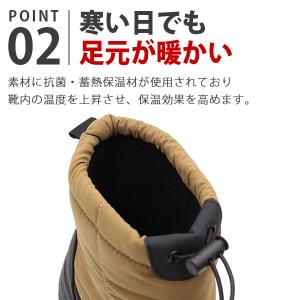 ブーツ メンズ 靴 黒 ブラック ブラウン ス...の詳細画像2