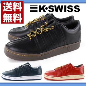 スニーカー ローカット メンズ 靴 K-SWISS THE CLASSIC P ケースイス｜kutsu-nishimura