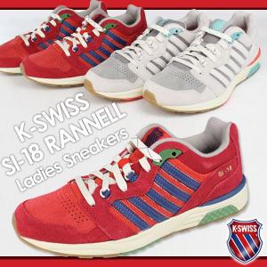 K-SWISS SI-18 RANNELL 2 93178 本革 レディース ローカット スニーカー｜kutsu-nishimura