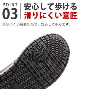 スニーカー メンズ 防水 滑りにくい 白 黒 ...の詳細画像4