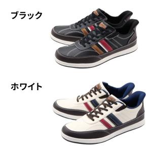 スリッポン メンズ 靴 スニーカー ブラック ...の詳細画像5