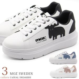 moz（モズ） スニーカー レディース 靴 黒 ブラック ブルー ピンク