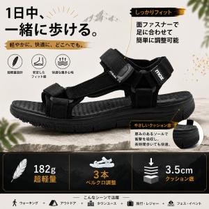 モズ サンダル メンズ 靴 スポーツサンダル ...の詳細画像1
