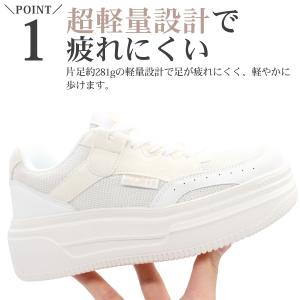 モズ スニーカー レディース 靴 おしゃれ 上...の詳細画像2