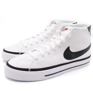 ナイキ スニーカー メンズ 靴 ハイ ホワイト 白 シンプル NIKE NIKE COURT LEGACY CNVS MID DD0162 100