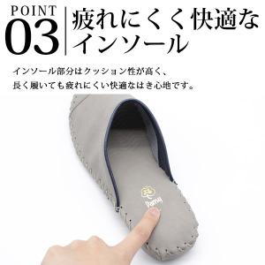 パンジー スリッパ メンズ 靴 ルームシューズ...の詳細画像5