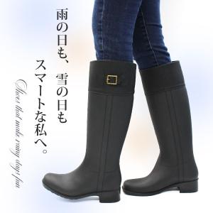 レインブーツ レディース 長靴 ロング ブーツ...の詳細画像1