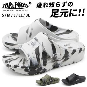 サンダル メンズ レディース 靴 黒 ブラック グレー リカバリー